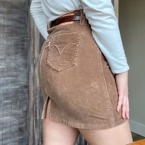 Vintage Levis Corduroy skirt